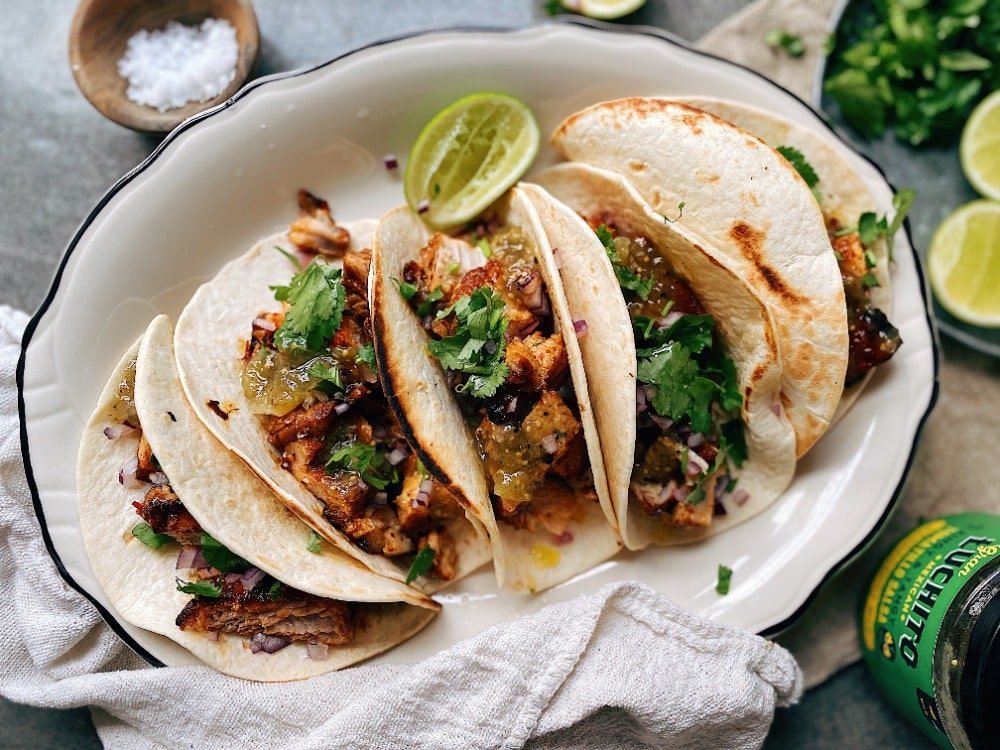 Tacos de Panceta